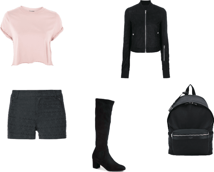 Blackpink In Your Area - Leather Jacket Clipart (693x557), Png Download