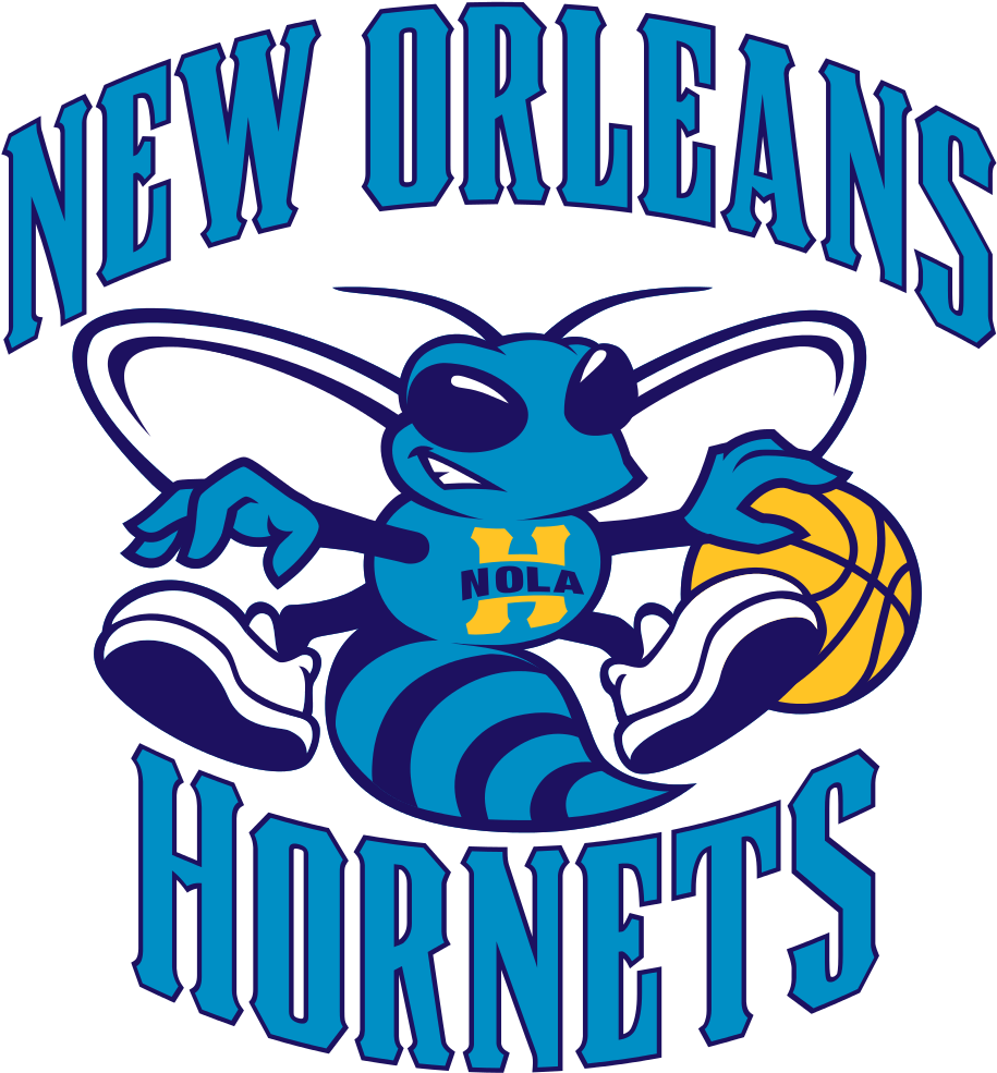 New Orleans Hornets Logo - New Orleans Hornets Logo Png Clipart (950x1024), Png Download
