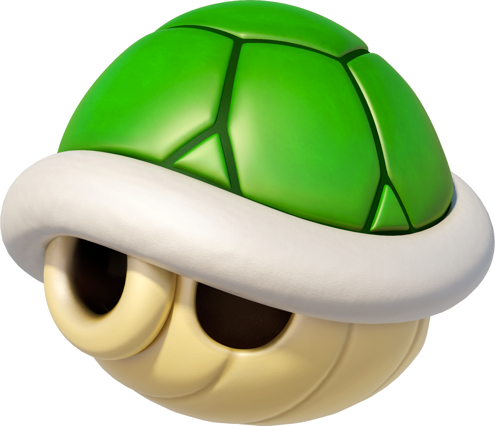 Blue Shell Mario Kart 8 - Mario Kart Green Shell Clipart (1660x1428), Png Download