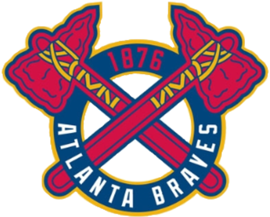 Atlanta Braves Logo - Atlanta Braves Patch Clipart (900x1350), Png Download