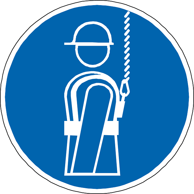 Free Icons Png - Safety Harness Sign Png Clipart (640x640), Png Download