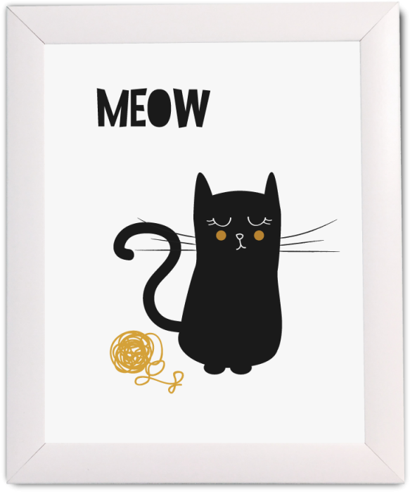 Cute Cat Clipart (800x800), Png Download