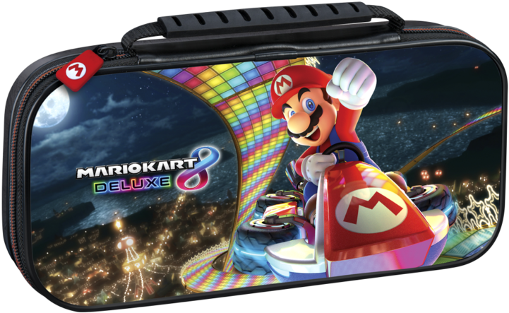 Pochette Mario Kart 8 Deluxe Bigben , Png Download - Nintendo Switch Travel Case Mario Kart Clipart (721x443), Png Download