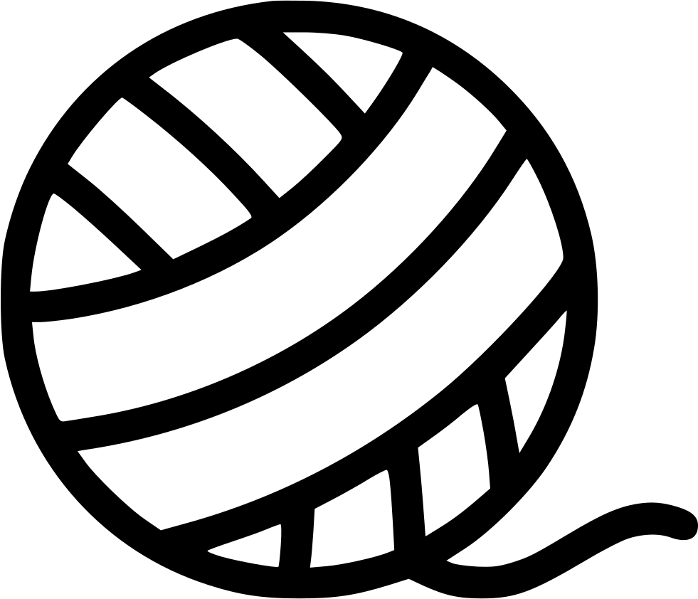 Yarn Png - Wool Icon Png Clipart (981x842), Png Download