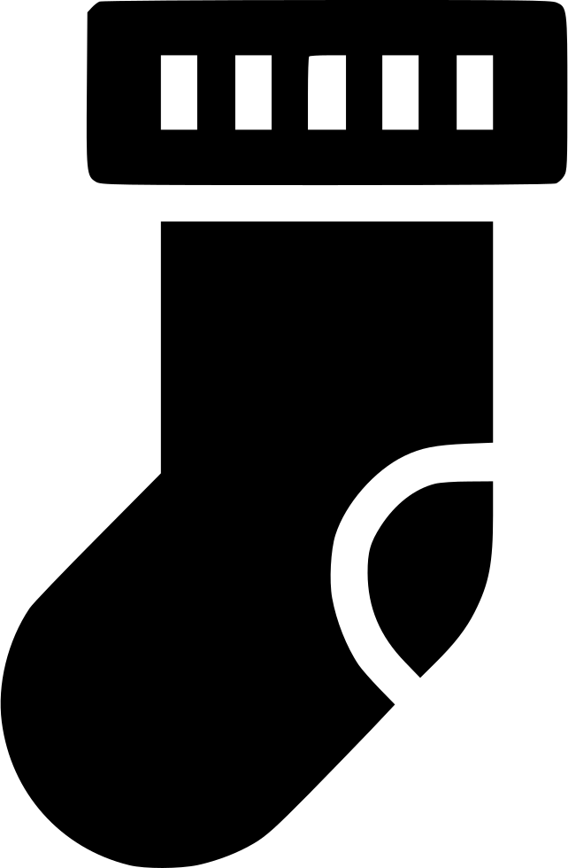 Christmas Socks Comments Clipart (642x980), Png Download