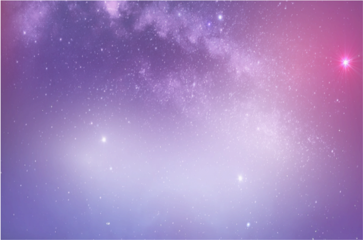 Ftestickers Background Galaxy Star Pastel Purple Graphic Clipart (1232x815), Png Download