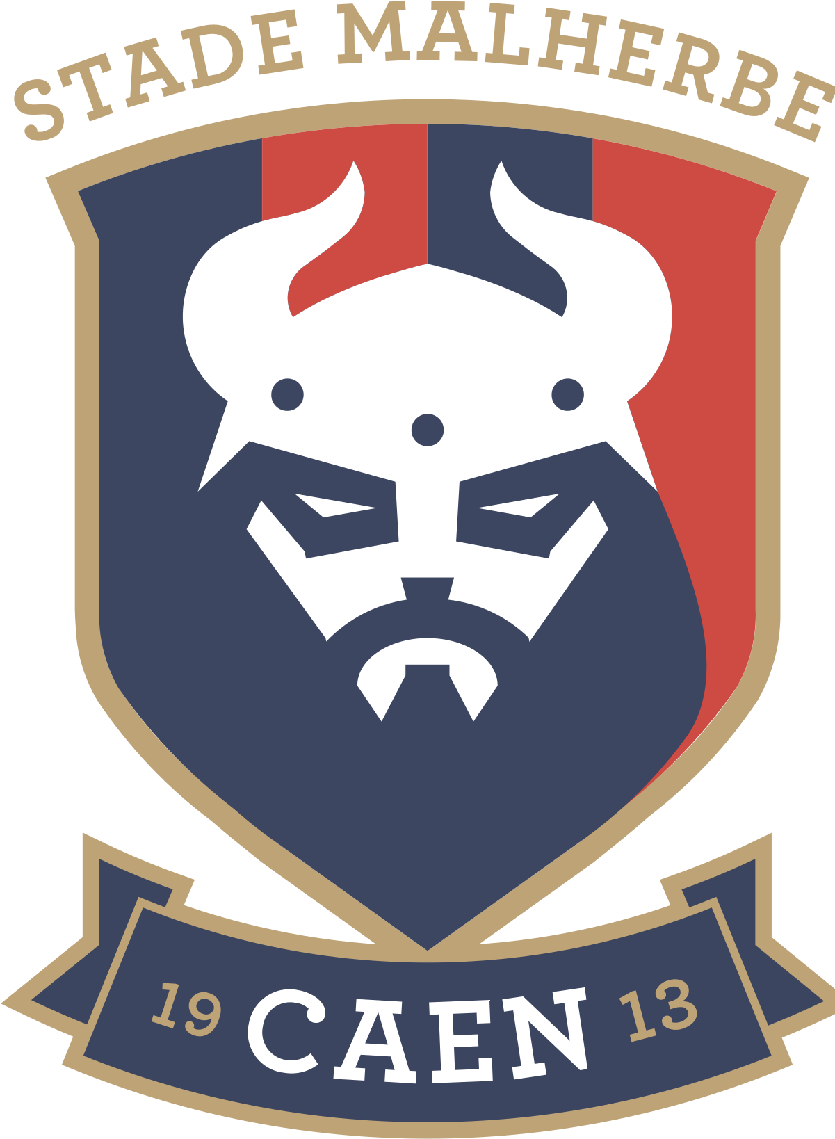 1076h From Now - Sm Caen Logo Png Clipart (1200x1657), Png Download