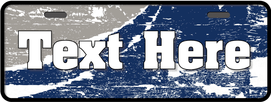 Personalized License Plate - Dale U Clipart (864x432), Png Download