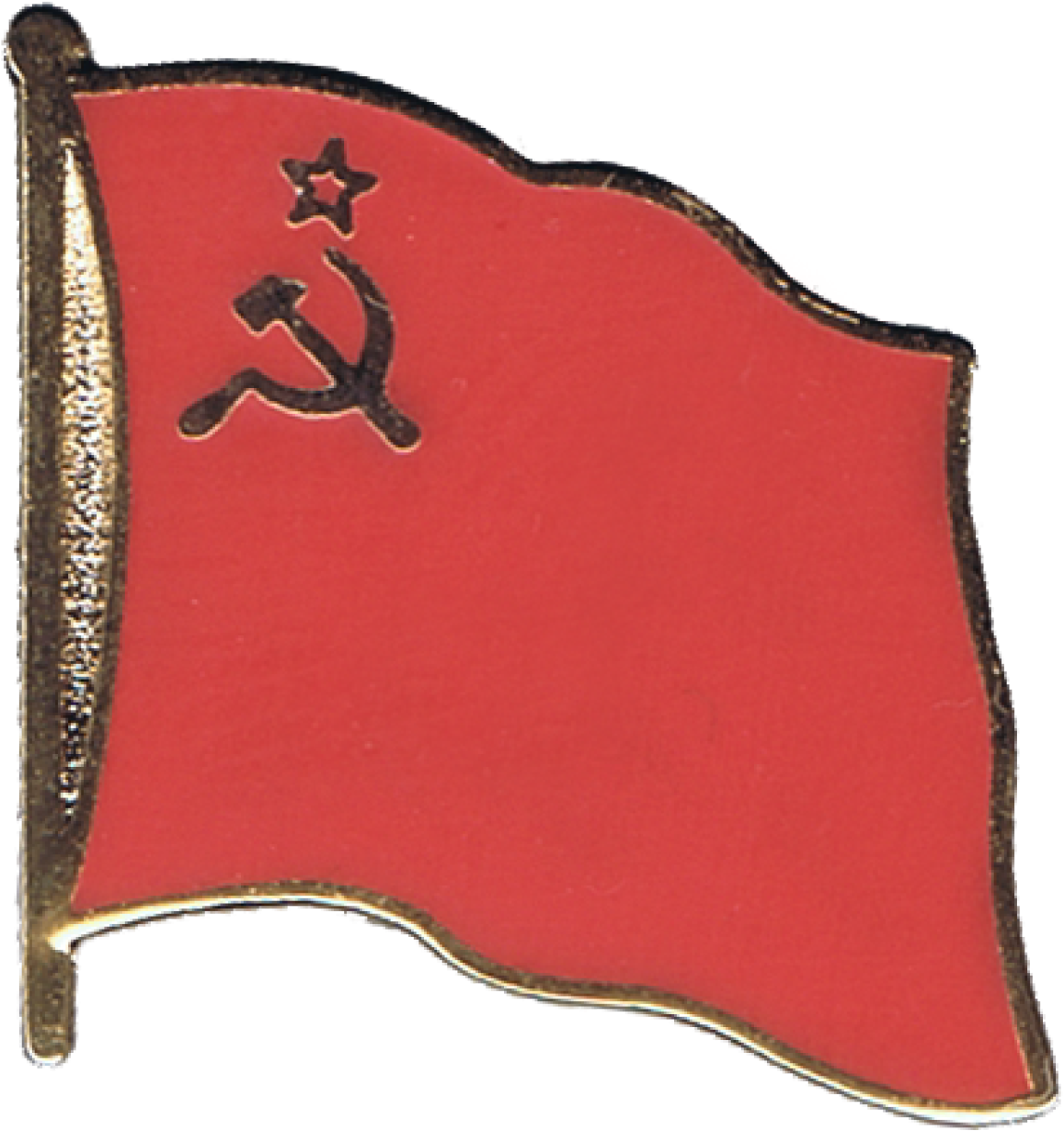 Soviet Flag Png - Drapeau Urss Png Clipart (1500x1418), Png Download