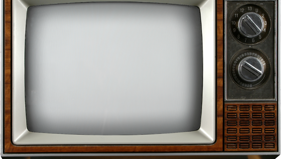 Russian Internet Advertising Beats Tv First Time In - Old Tv Frame Png Clipart (900x510), Png Download