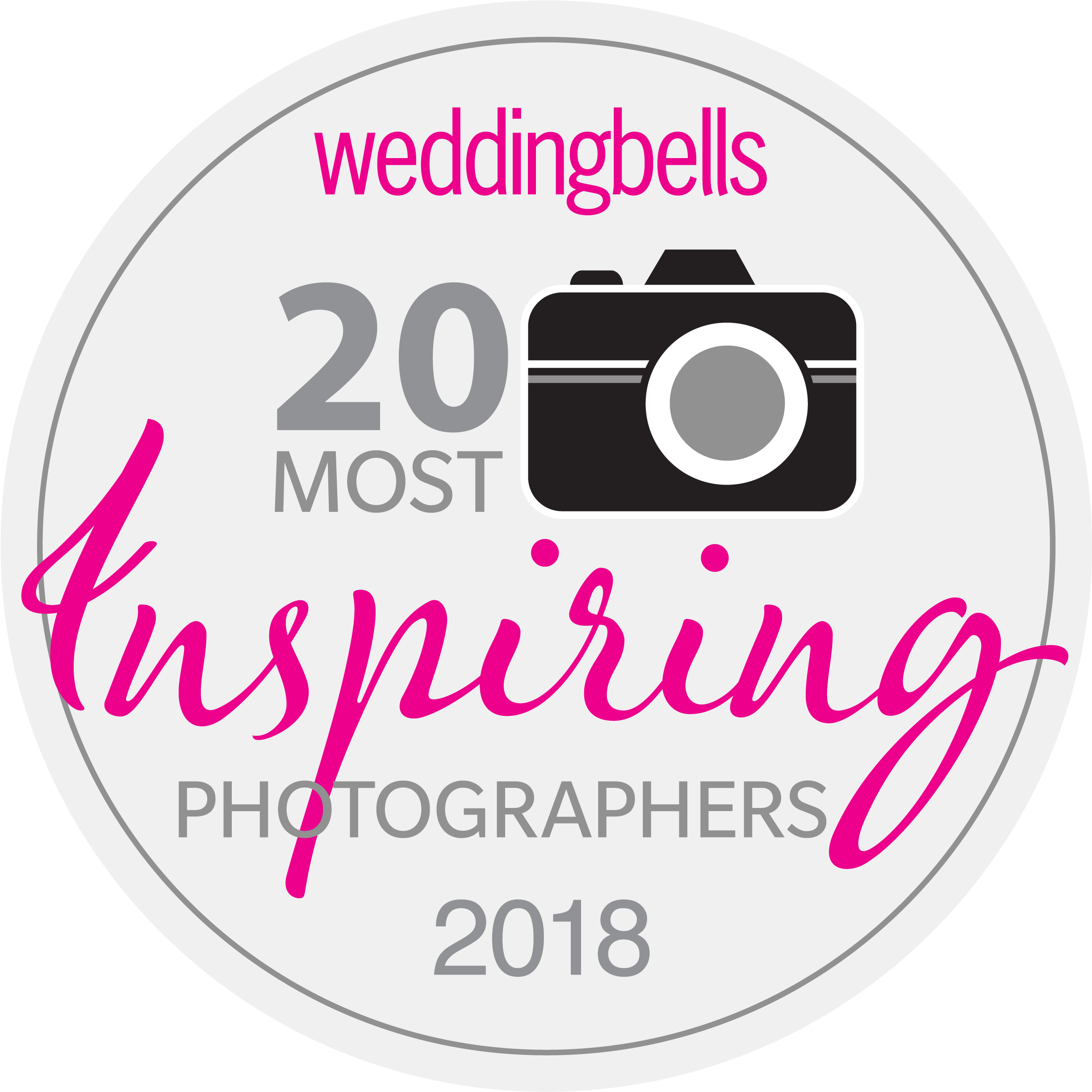 The Most Inspiring Wedding Photographers For 2018 - Status On Wedding Bells Clipart (2500x2472), Png Download