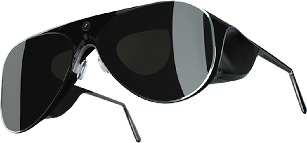 Meta Pro Smartglasses - Glasses With Depth Sensor Clipart (1051x490), Png Download