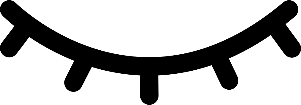 Png File Svg - Close Your Eyes Icon Clipart (980x342), Png Download