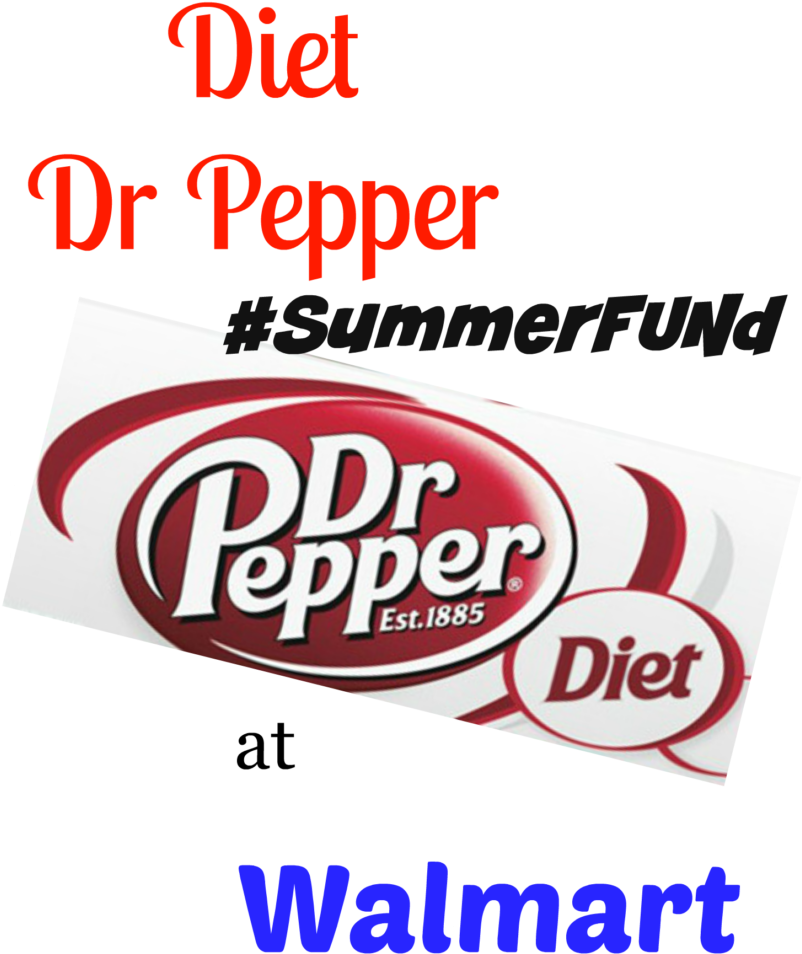 Diet Dr Pepper Summer Fund At Walmart - Dr Pepper Clipart (815x1024), Png Download