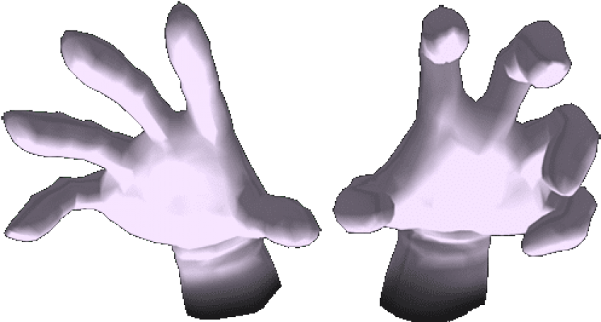 Free Png Download Master Hand And Crazy Hand Png Images - Super Smash Bros Master Hand Png Clipart (850x455), Png Download