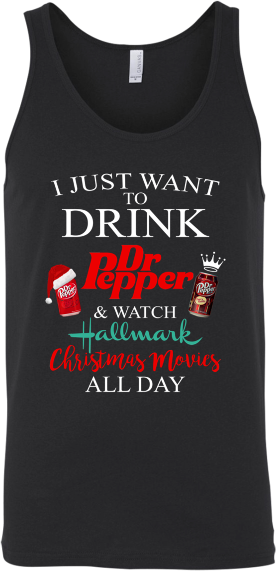 I Just Want To Drink Dr Pepper N Watch Hallmark Christmas - Asr Love Clipart (1155x1155), Png Download
