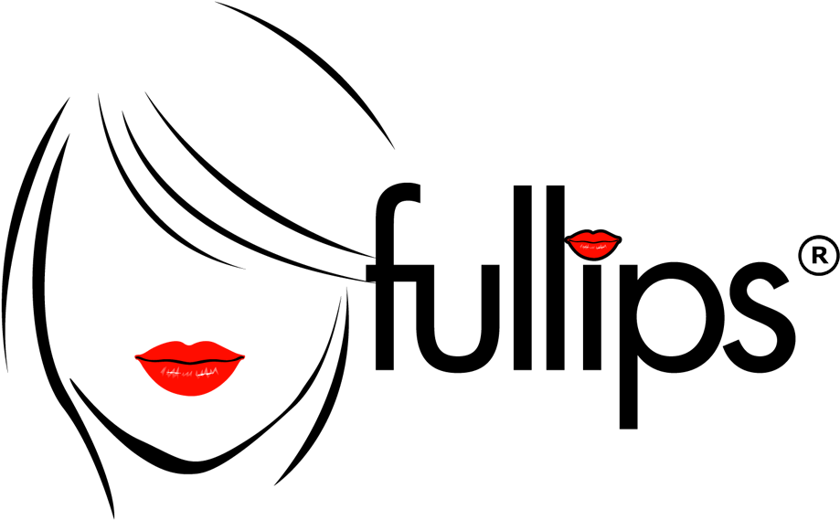 Lipstick Logo Png - Fullips Logo Clipart (1000x636), Png Download