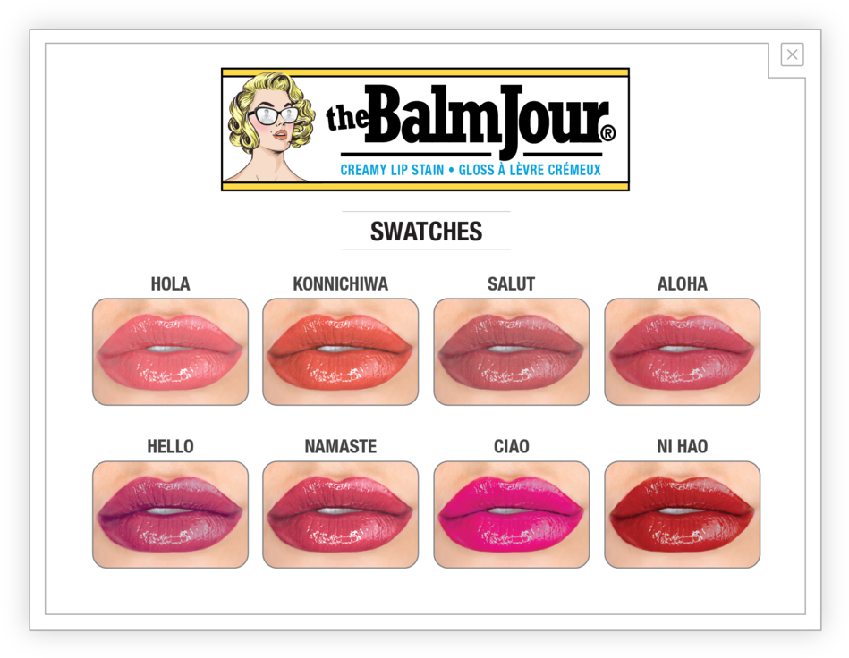 Thebalm Balmjour Creamy Lip Stain - Balm Jour Creamy Lip Stain Clipart (1024x819), Png Download
