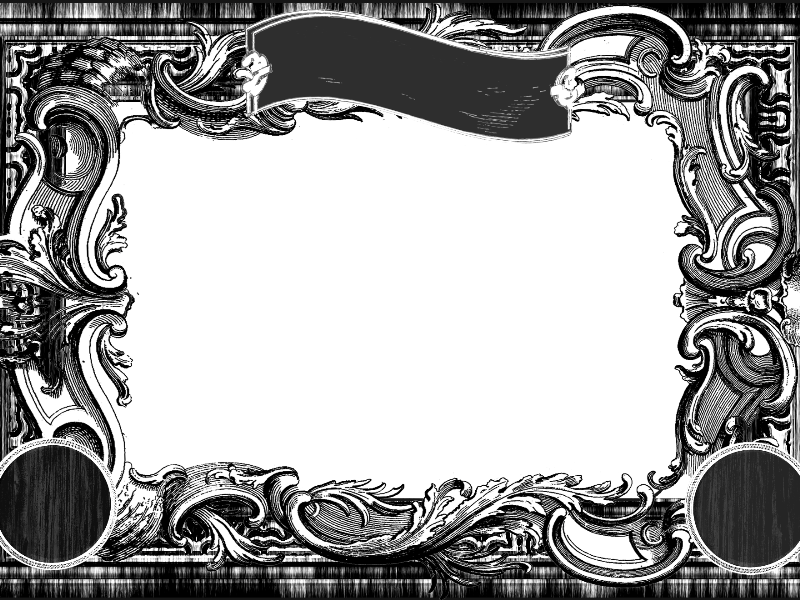 Vintage Postage Stamp Border Template - Picture Frame Clipart (800x600), Png Download