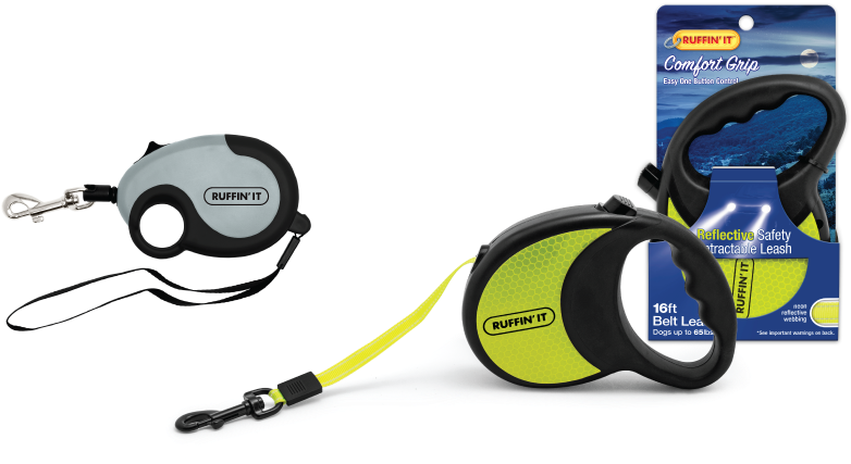 Ruffin' It Pet Products Retractable Leashes - Diving Regulator Clipart (850x457), Png Download