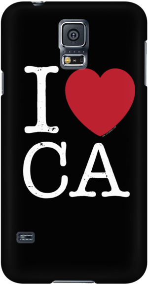 I Love California Phone Case - Love Clipart (600x600), Png Download