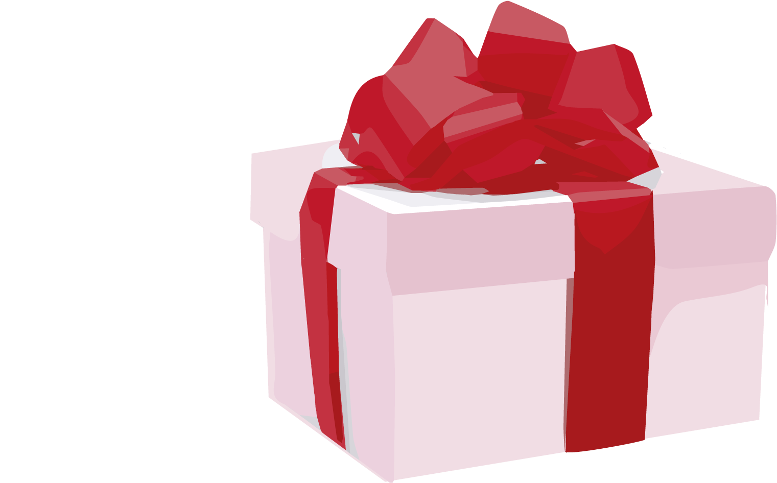 Descarga De Archivo Con Forma De Regalo En Formato - Wrapping Paper Clipart (2409x1559), Png Download