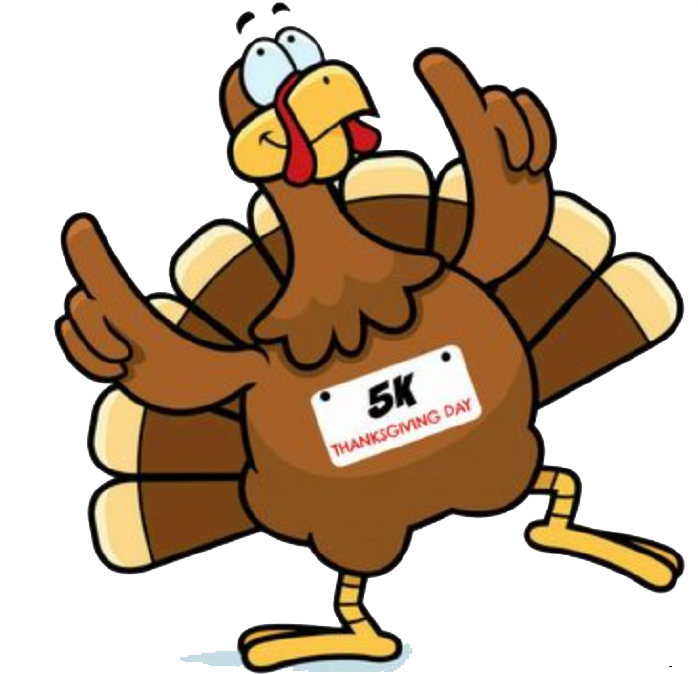 Immaculate High School - Happy Thanksgiving Turkey Clipart (697x700), Png Download