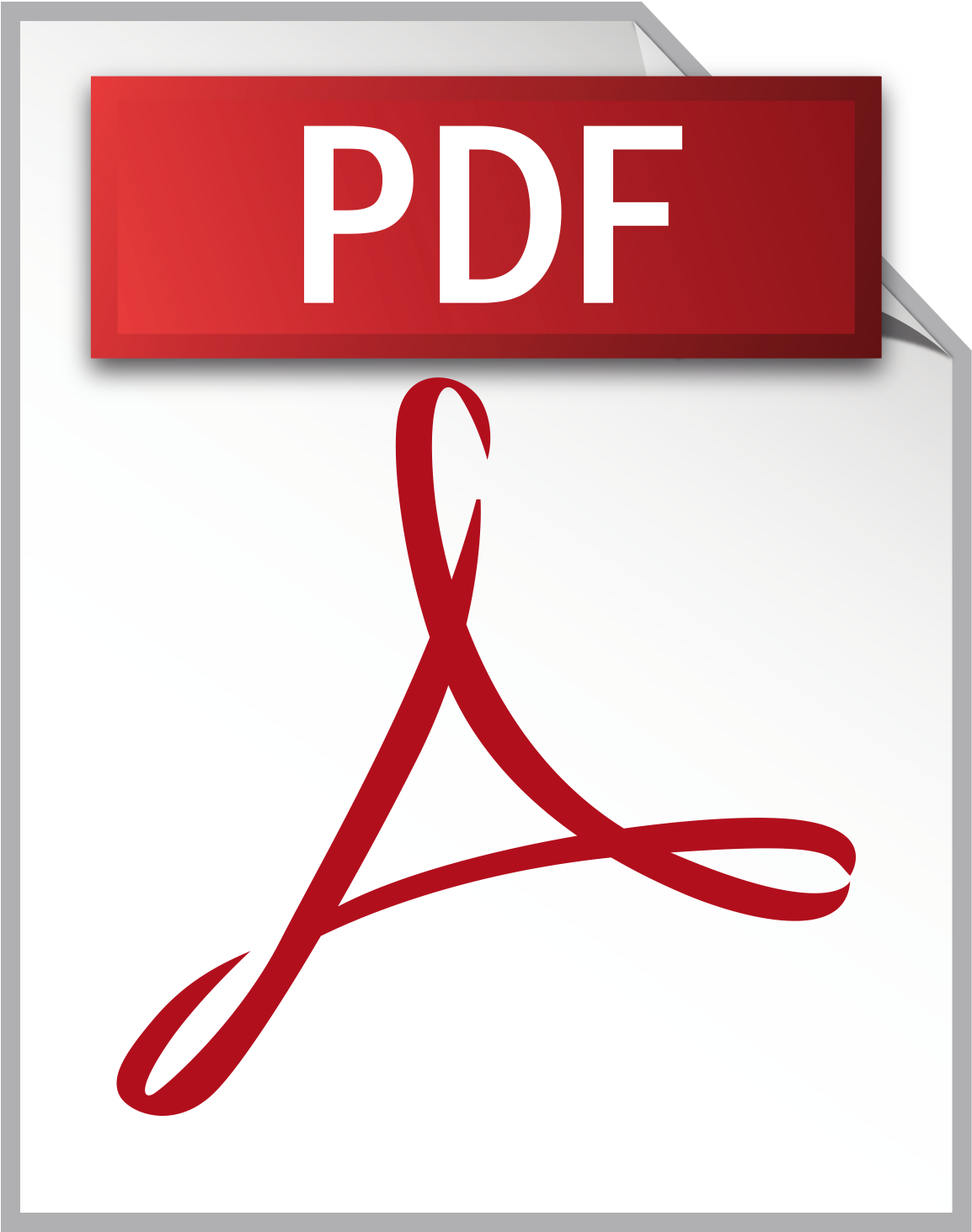 Dhl Express - Pdf - Pdf Icon Png Clipart (1280x1588), Png Download