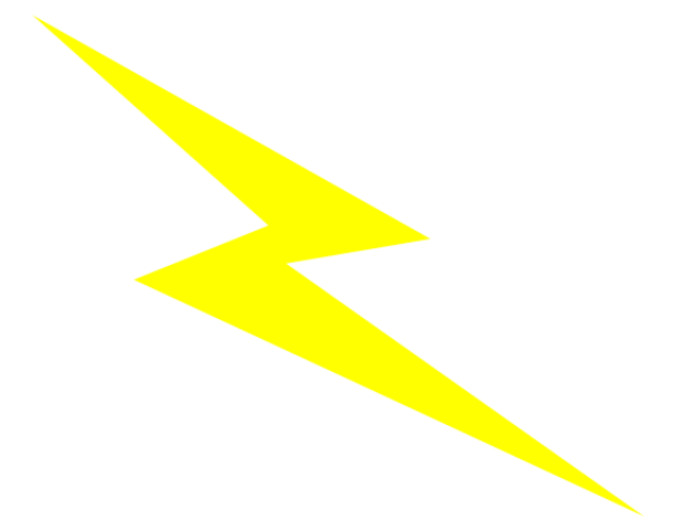Lightning Clipart Lightning Strike - Lightning - Png Download (640x480), Png Download
