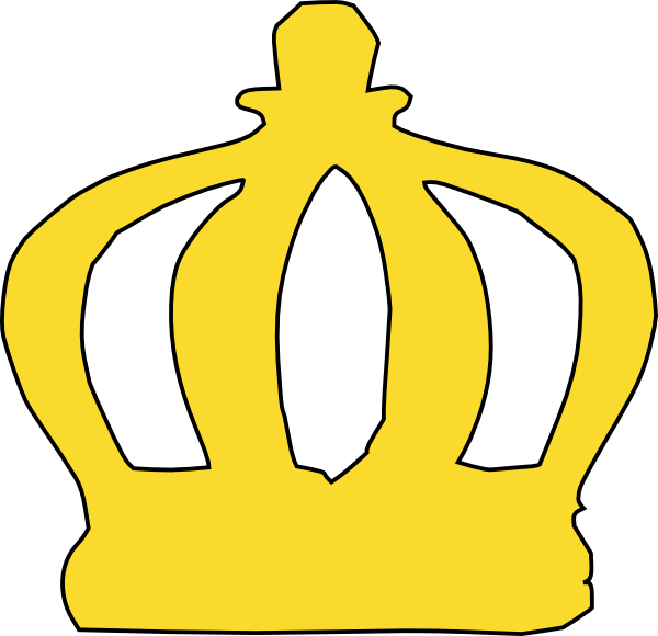 Prince Crown Clipart - Royal Prince Crown Template - Png Download (600x580), Png Download