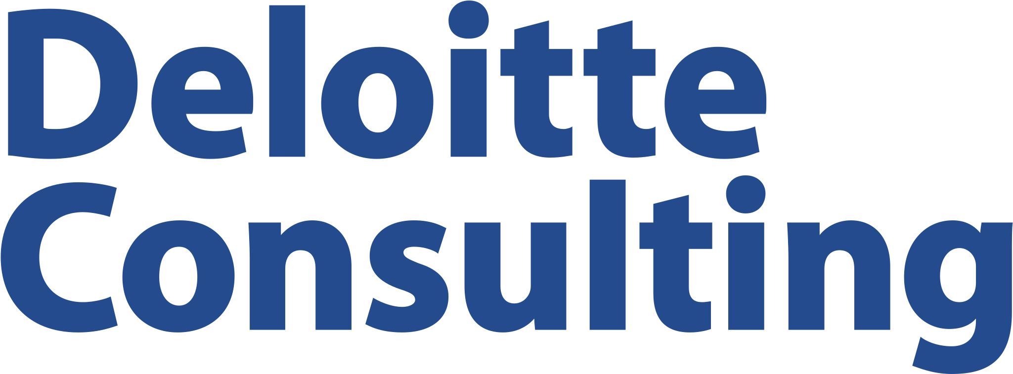 Deloitte Consulting Logo Png Transparent - Deloitte Management Consulting Logo Clipart (2400x2400), Png Download