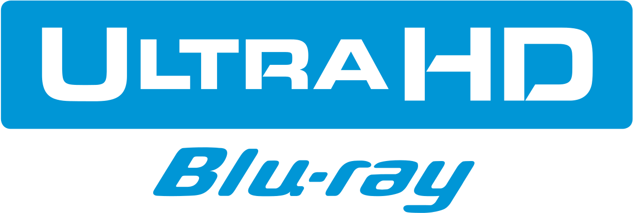 Ultra Hd Blu-ray - 4k Blu Ray Logo Clipart (1280x442), Png Download