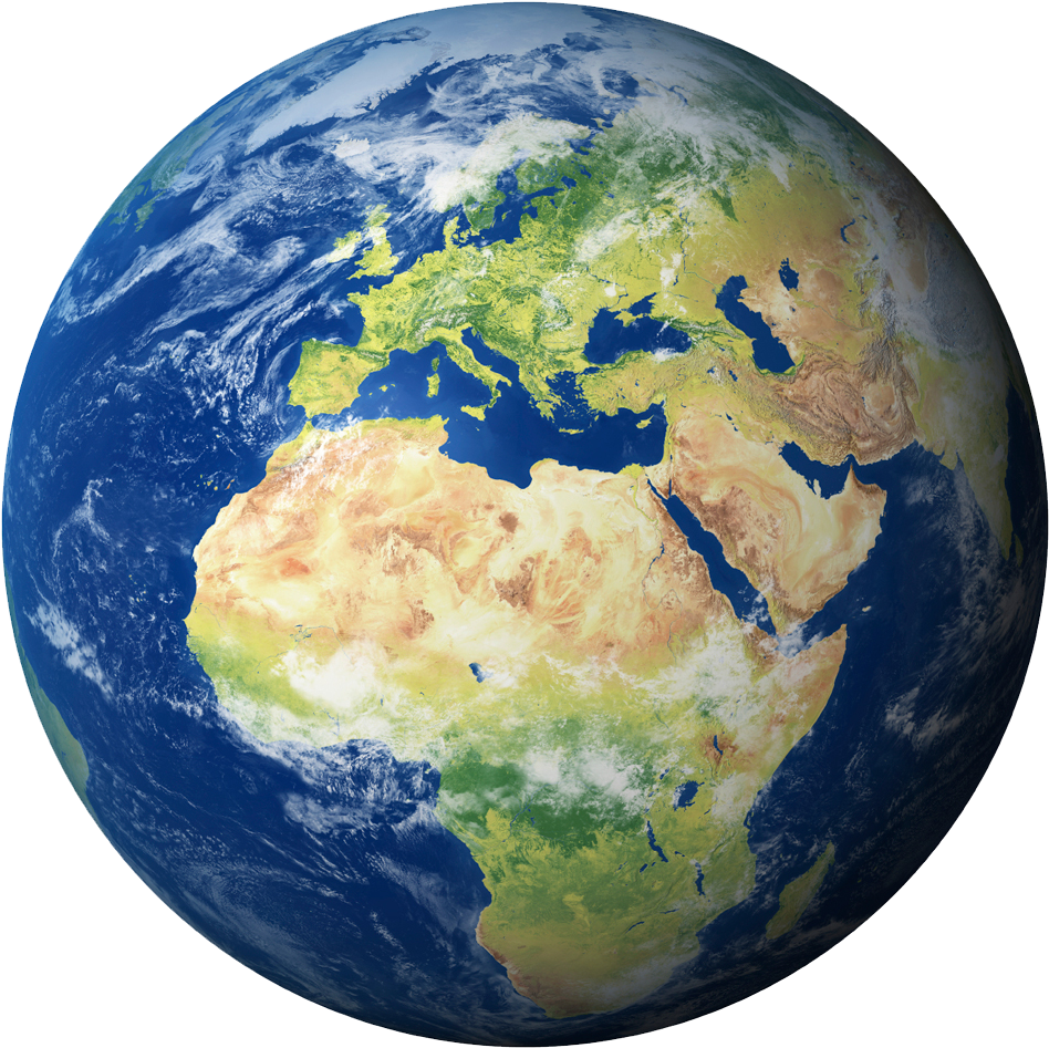Planet Earth Png Clipart (1000x1000), Png Download