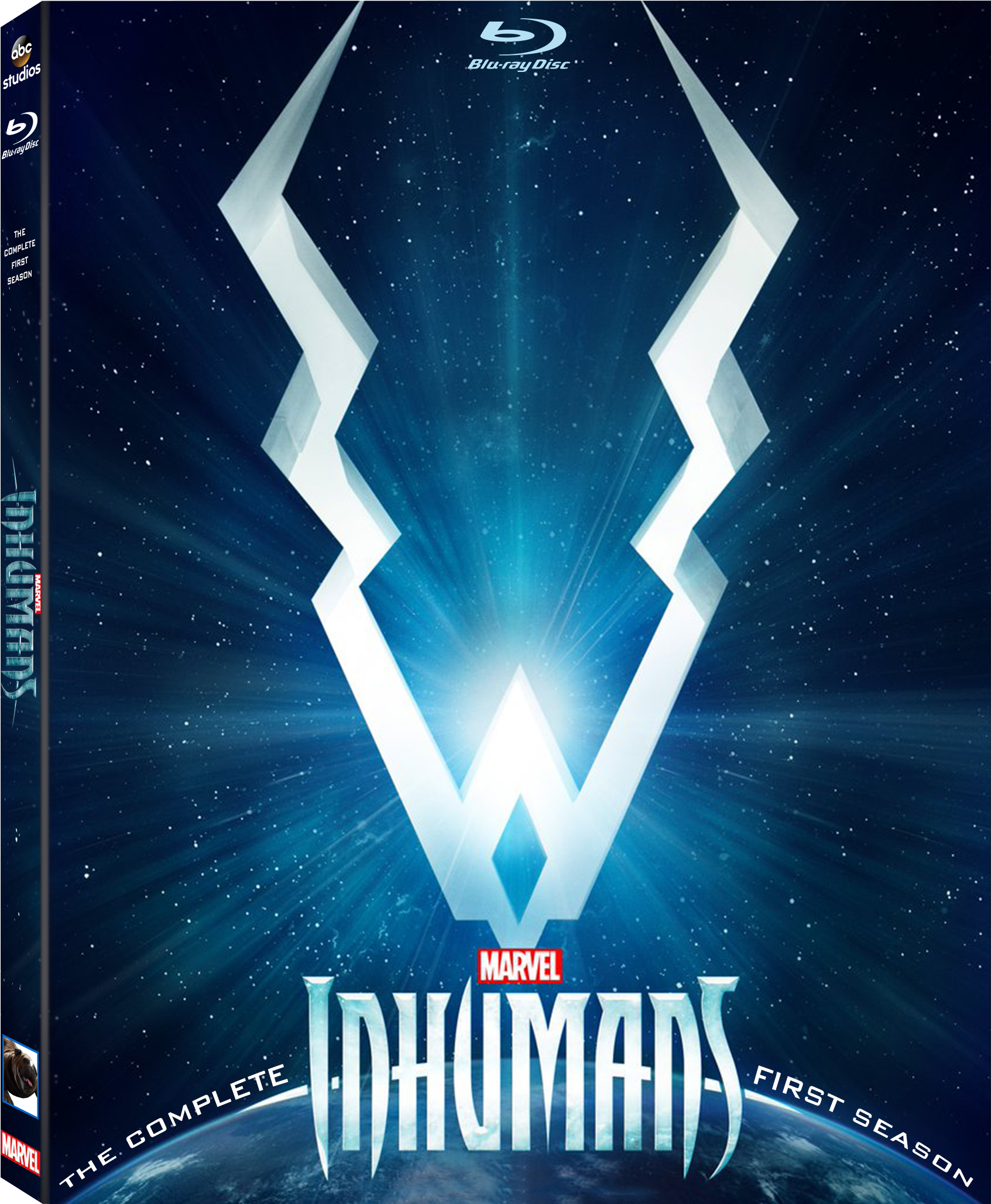 Made Inhumans Blu-ray Concept - Marvel Inhumans Blu Ray Clipart (1877x2591), Png Download