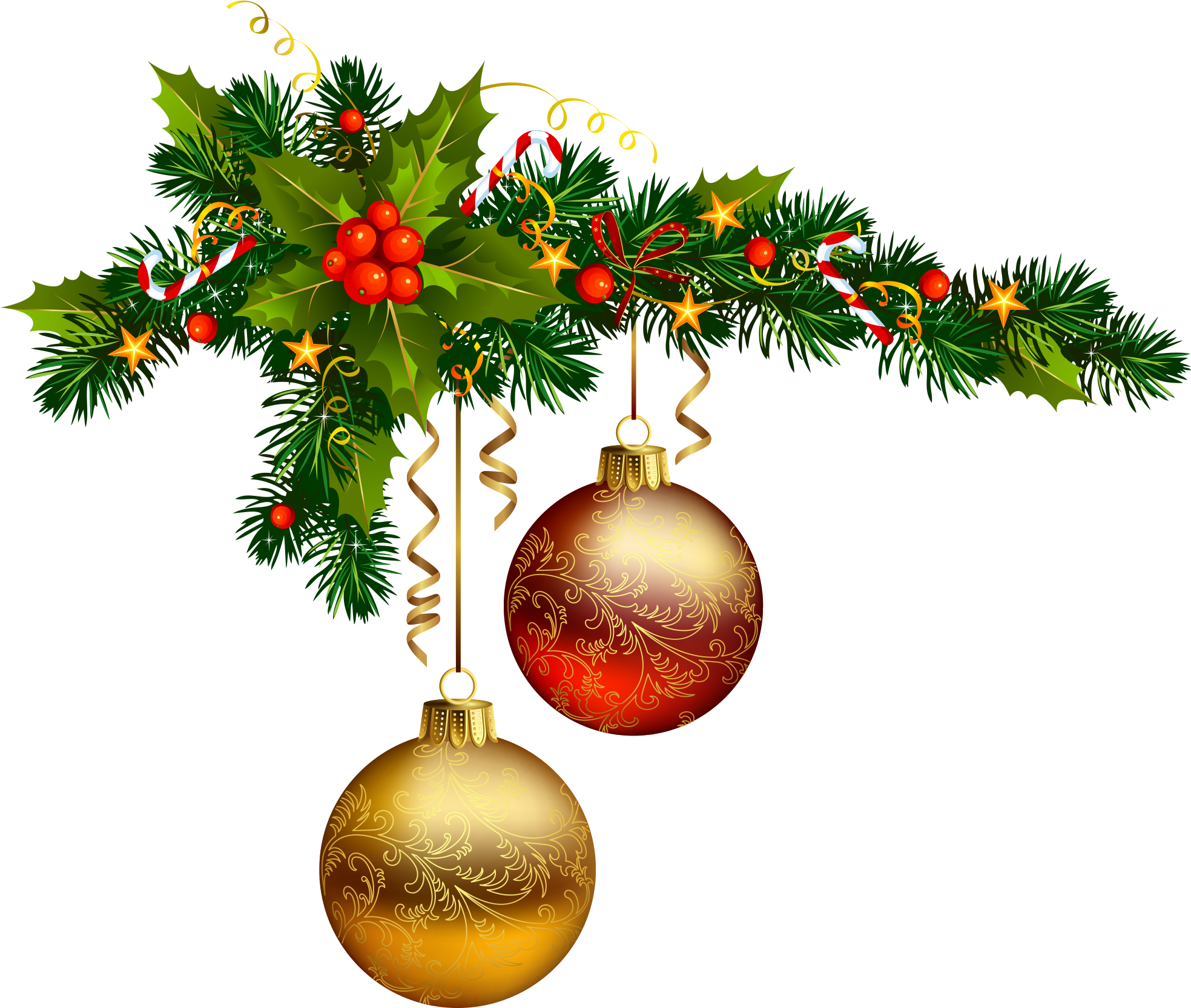 Download - Merry Christmas Items Png Clipart (2048x2048), Png Download