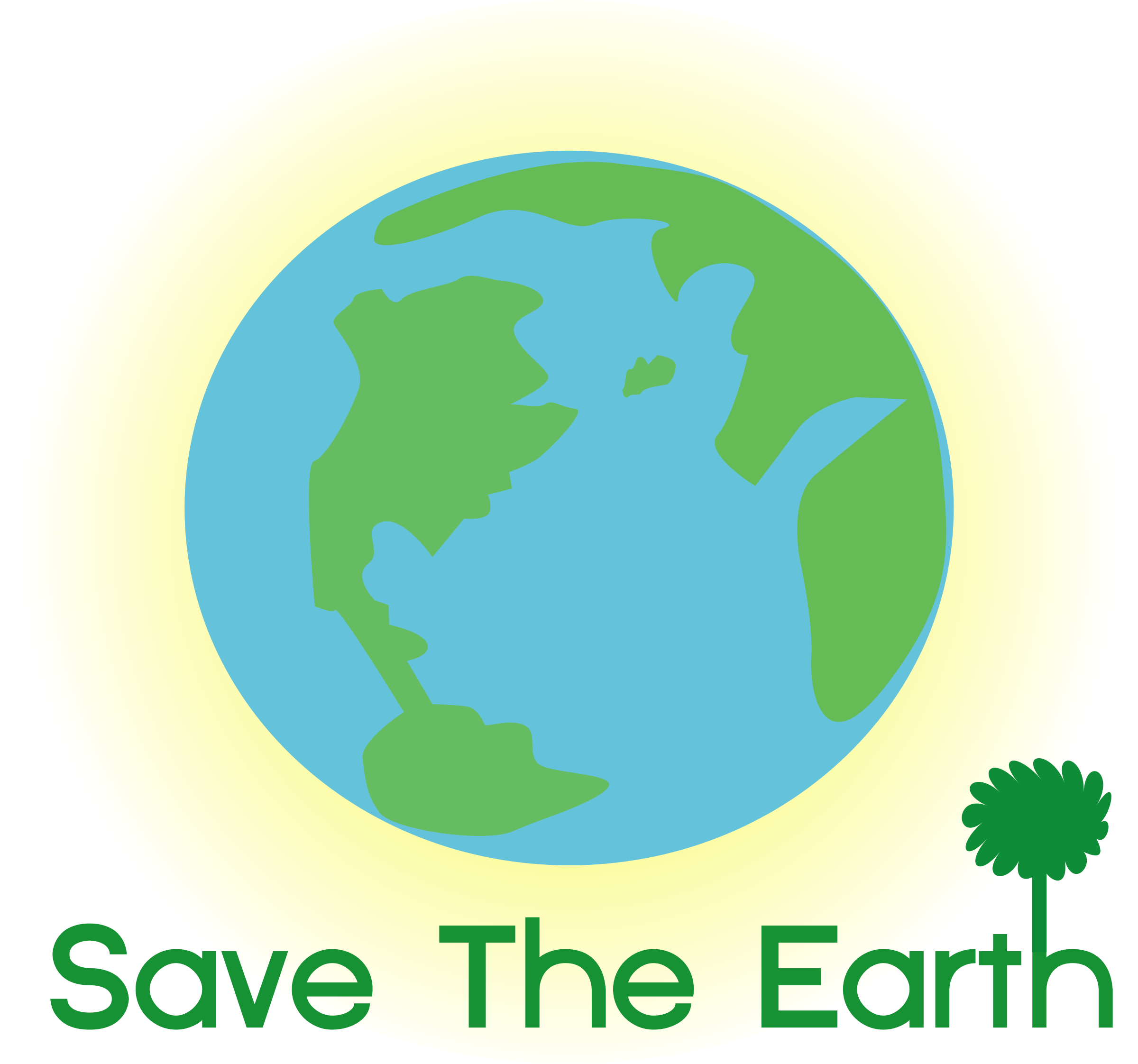Save Earth Logo Png Clipart (2400x2244), Png Download