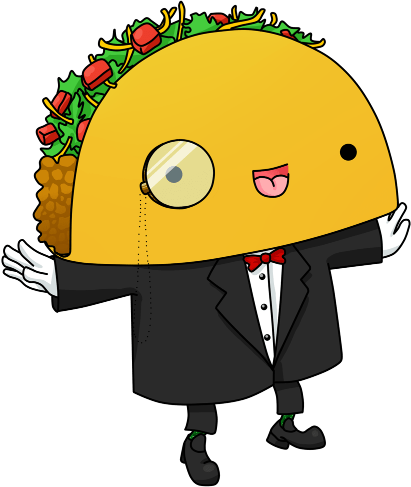 894 X 894 6 - Animated Taco Png Clipart (894x894), Png Download