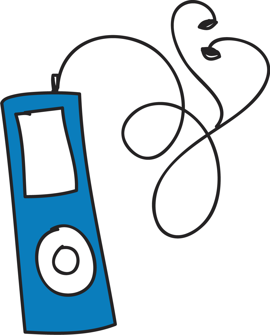 Ipod Clipart Transparent - Ipod Clipart Png (1085x1345), Png Download