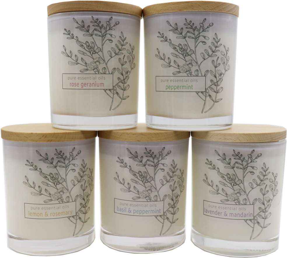 Secret Garden Essential Oil Jar Candle - Sketch Clipart (1024x1024), Png Download