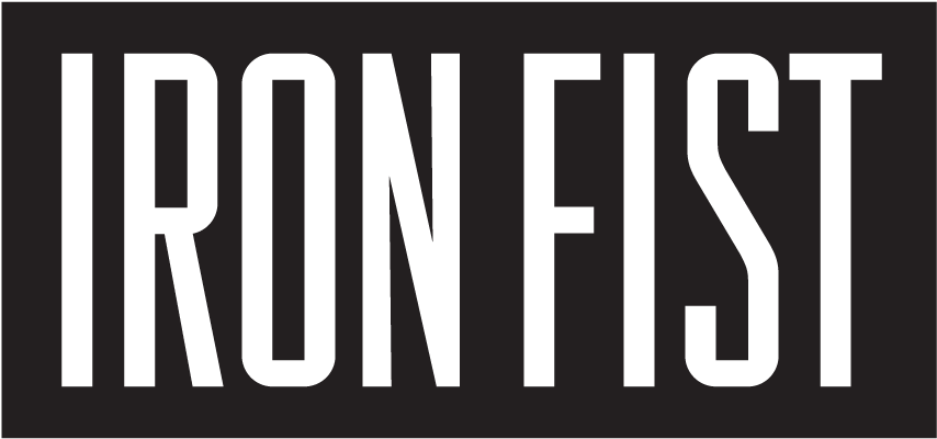 Iron Fist Clothing Logo Clipart (1000x404), Png Download