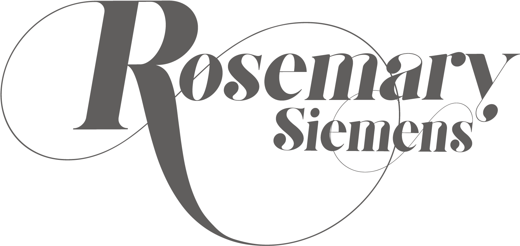 Rosemary Siemens Official Rosemary Siemens Official - Calligraphy Clipart (1696x806), Png Download