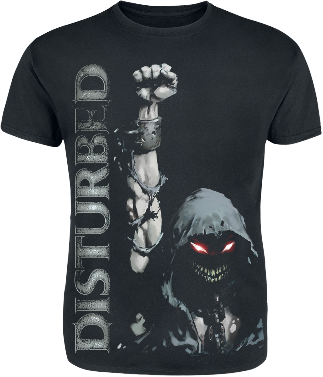 Null Up Yer Fist Black T-shirt 353871 Tbqfobg - Disturbed Ten Thousand Fists Shirt Clipart (1027x1200), Png Download