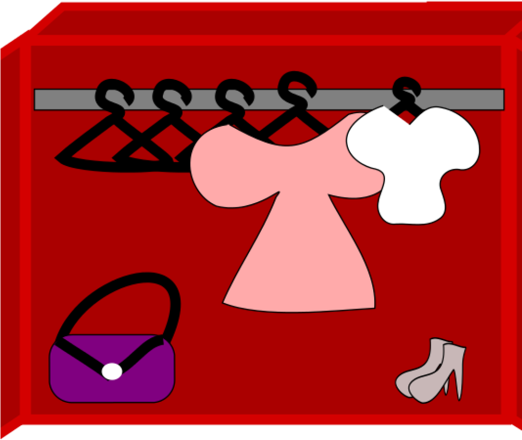 Closet Clipart Free Clipart Clothes Shoes And A Bag - Rtw Direct Patahian Logo - Png Download (1024x1024), Png Download