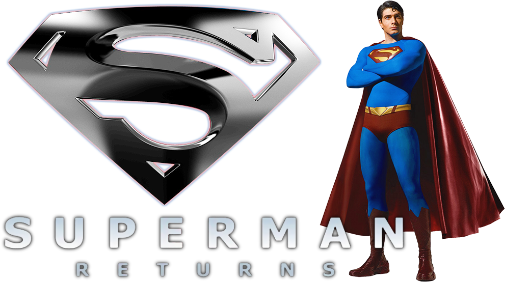 Superman Returns Image - Superman Logo Black Png Clipart (1000x562), Png Download