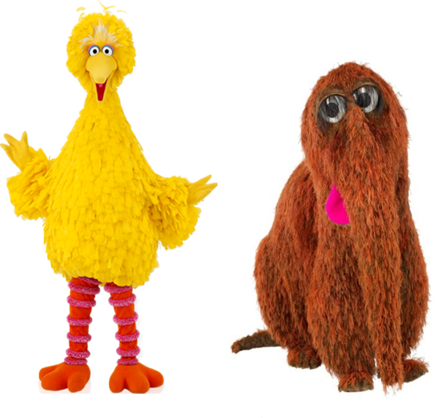 Image Muppet Wiki Behind - Sesame Street Big Bird Png Clipart (866x825), Png Download
