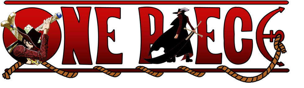 Mihawk - One Piece Clipart (1024x323), Png Download