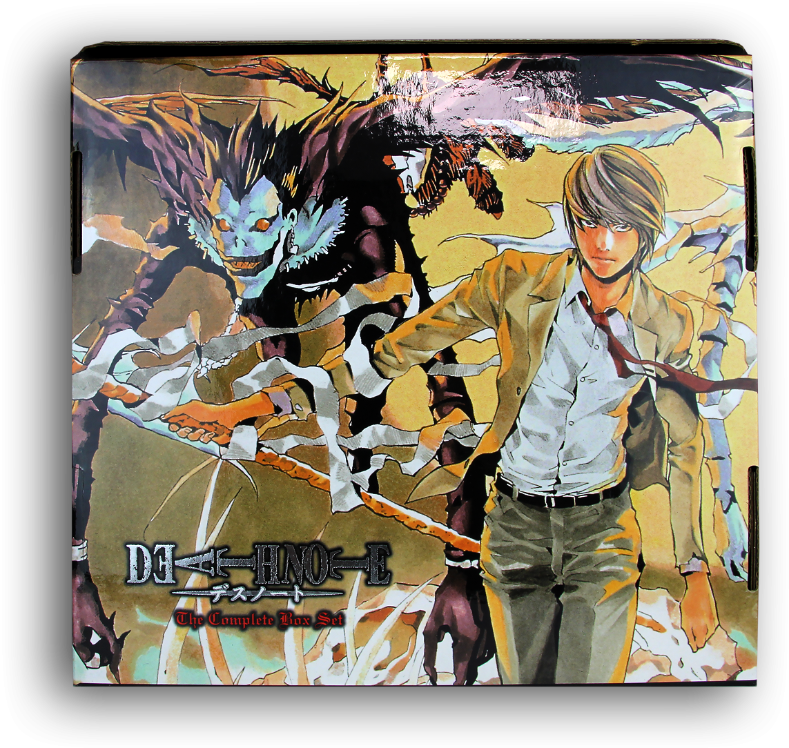 Death Note Box Set 13 Books Volumes - Death Note Manga Set Clipart (1200x1200), Png Download