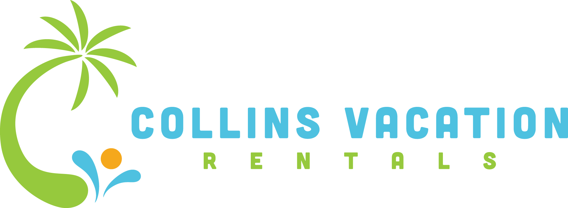 Collins Vacation Rentals On St George Island, Fl - Graphic Design Clipart (1966x722), Png Download