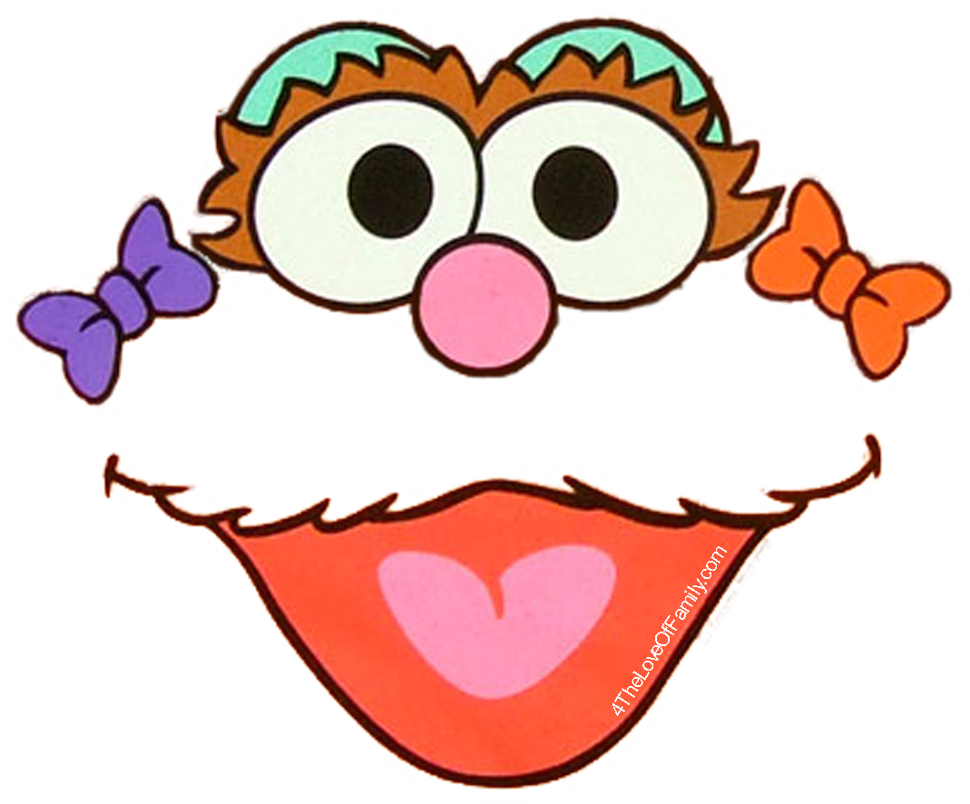 Could Use These For So Many Things Free Sesame Street Clipart (1111x931), Png Download