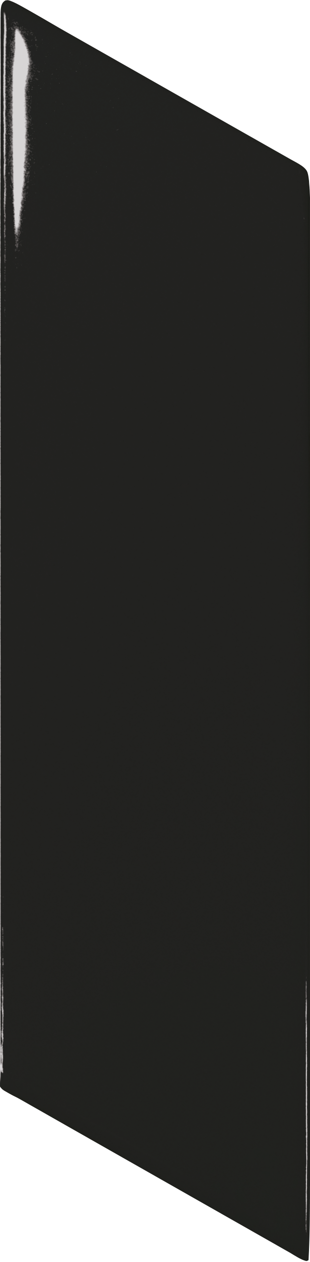 Chevron Wall Black Brillo Left - Darkness Clipart (631x2563), Png Download